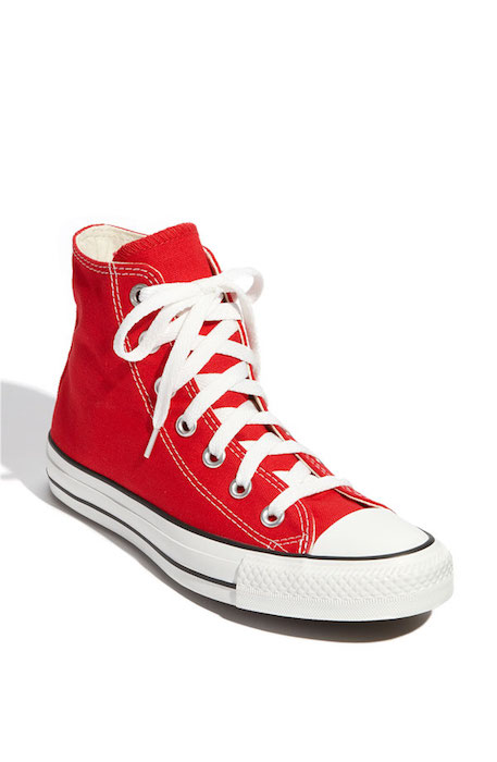Converse Chuck Taylor® High Top Sneaker Red